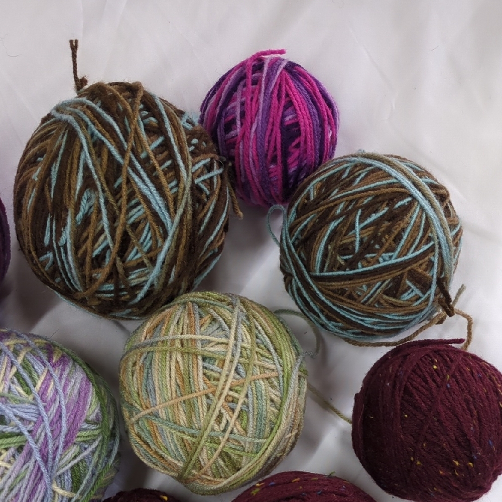 Multicolor Yarn Set for Crafting - Picture 4 of 5